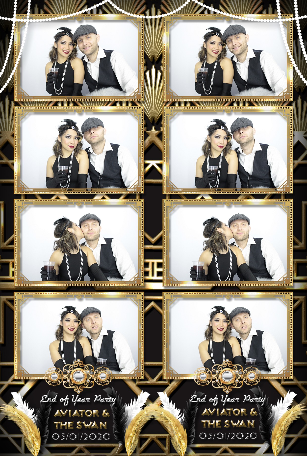 End of Year Party – Aviator  | View more photos from the event at gallery.myphotoboothexperience.co.uk/u/MyPhotoBoothExperienceLtd/End-of-Year-Party-–-Aviator